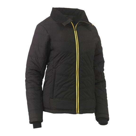Bisley Women's Puffer Jacket 115gsm #colour_black