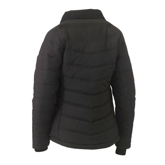 Bisley Women's Puffer Jacket 115gsm #colour_black