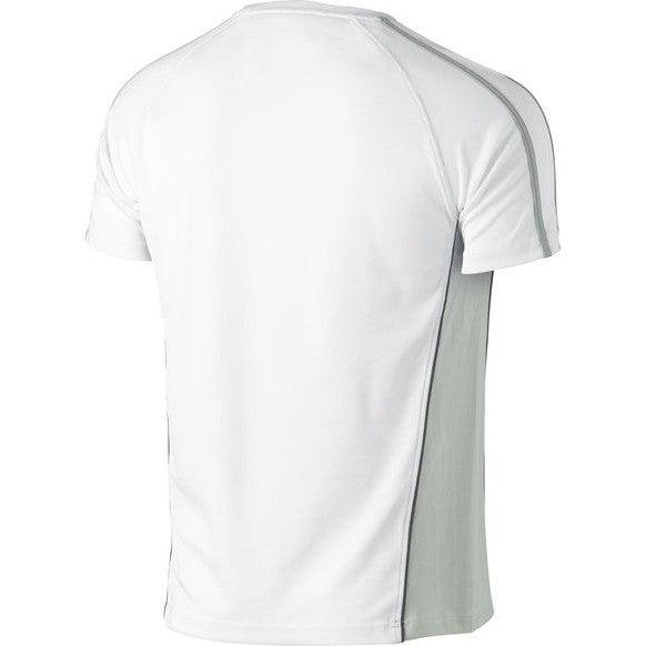Bisley Tee Contrast Painters 140gsm White #colour_white