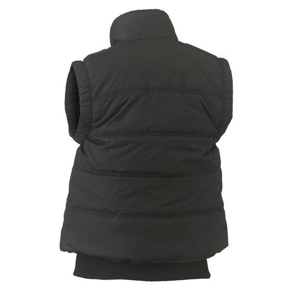 Bisley Women's Puffer Vest 115gsm #colour_black