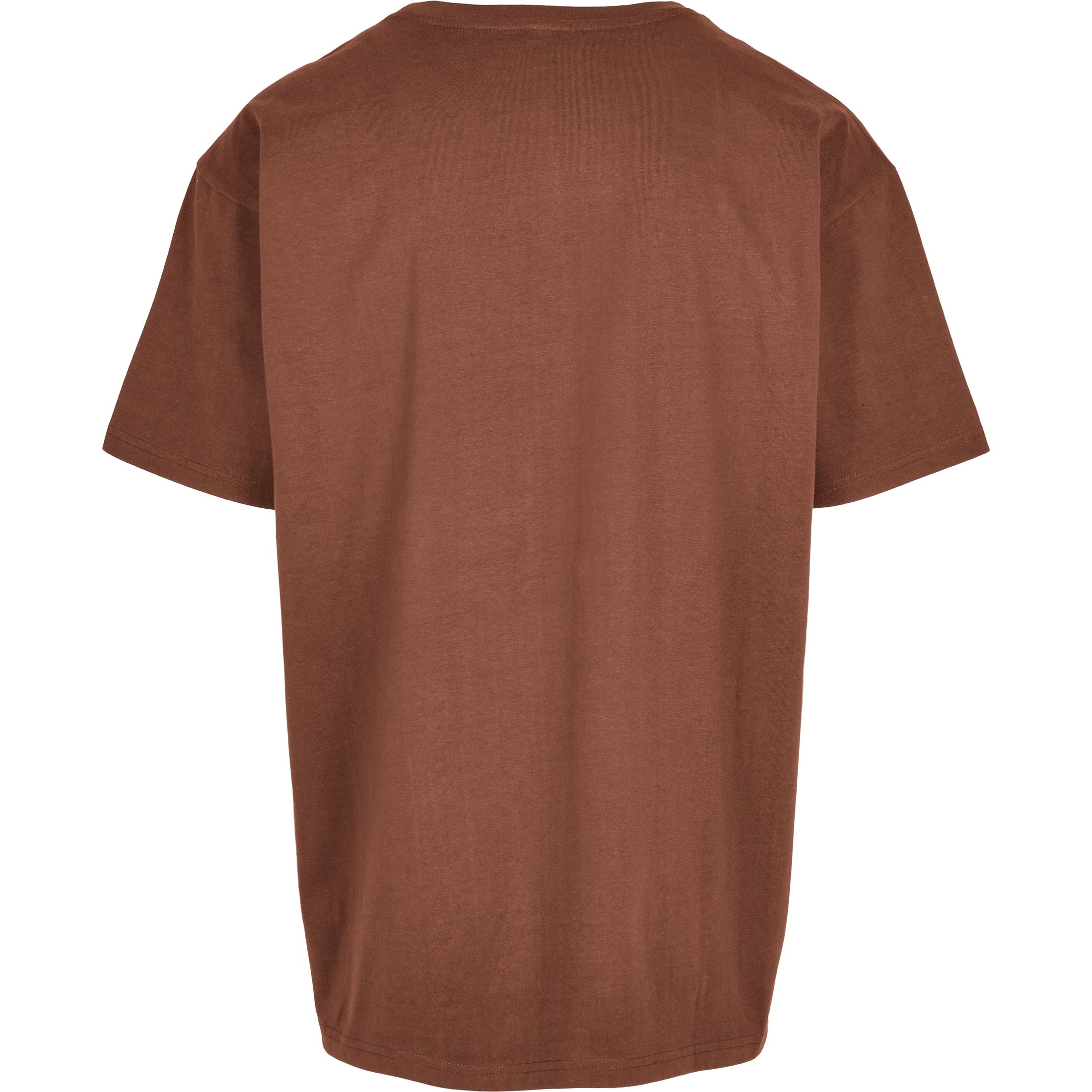 Build Your Brand Heavy Oversized Tee - Bark