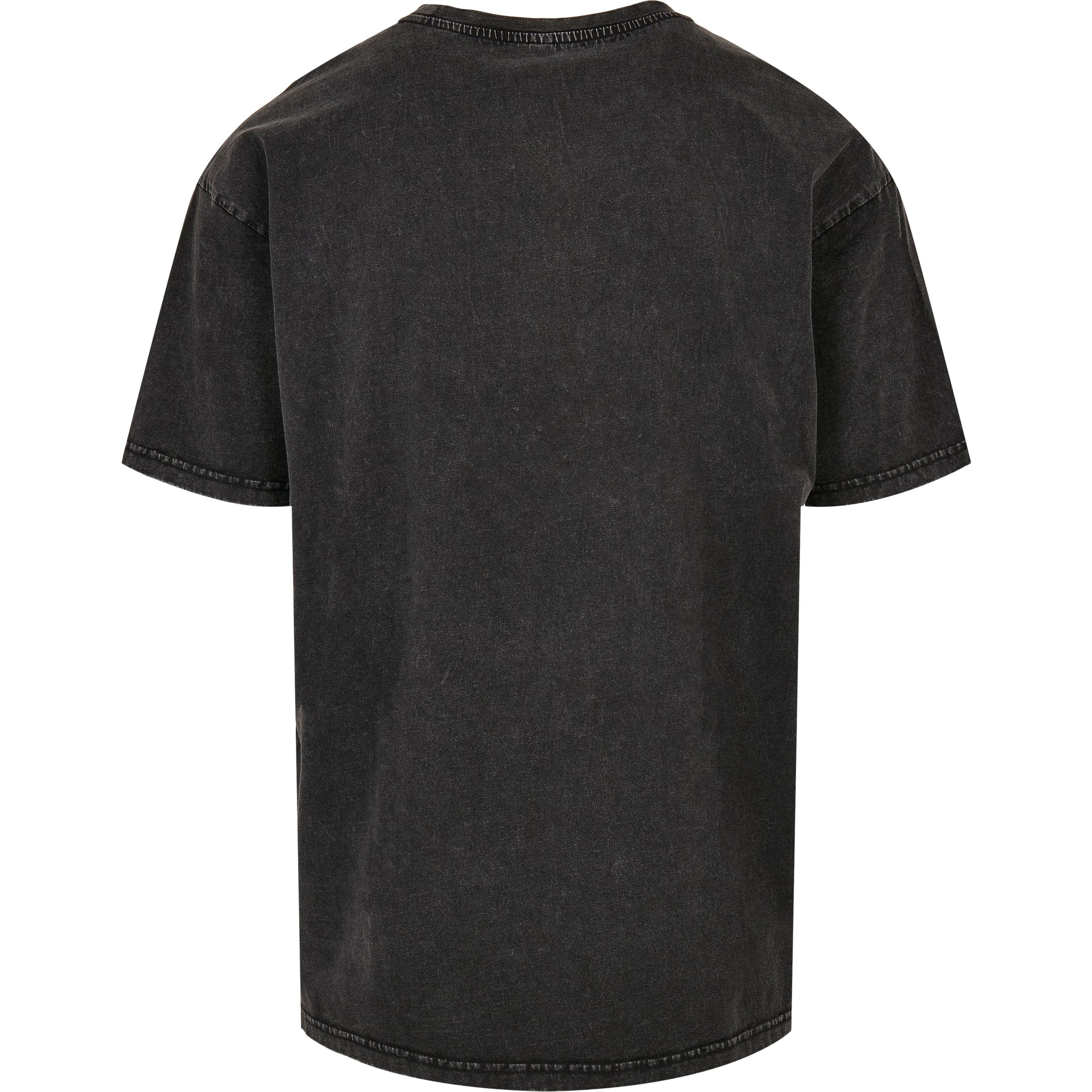 Build Your Brand Acid Washed Heavy Oversized Tee