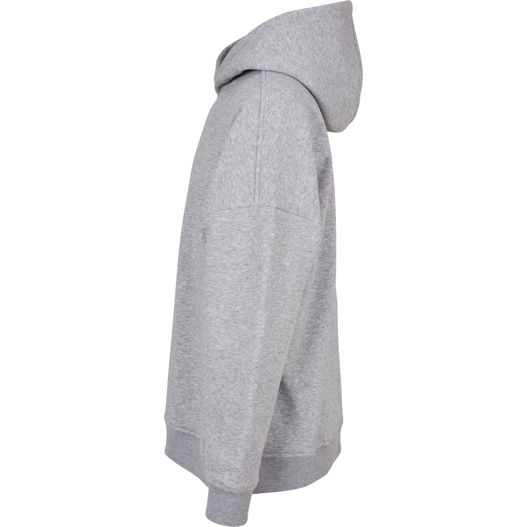 Build Your Brand Oversized Cut-On Sleeve Hoodie