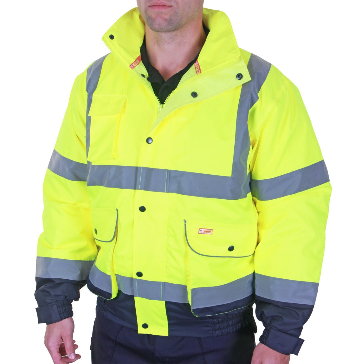 Beeswift Two Tone Constructor Bomber Jacket