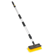 Sealey Large Angled Flo-Thru Brush with 1.7m Telescopic Handle