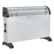 Sealey Convector Heater 2000W 3 Heat Settings Thermostat Turbo Fan