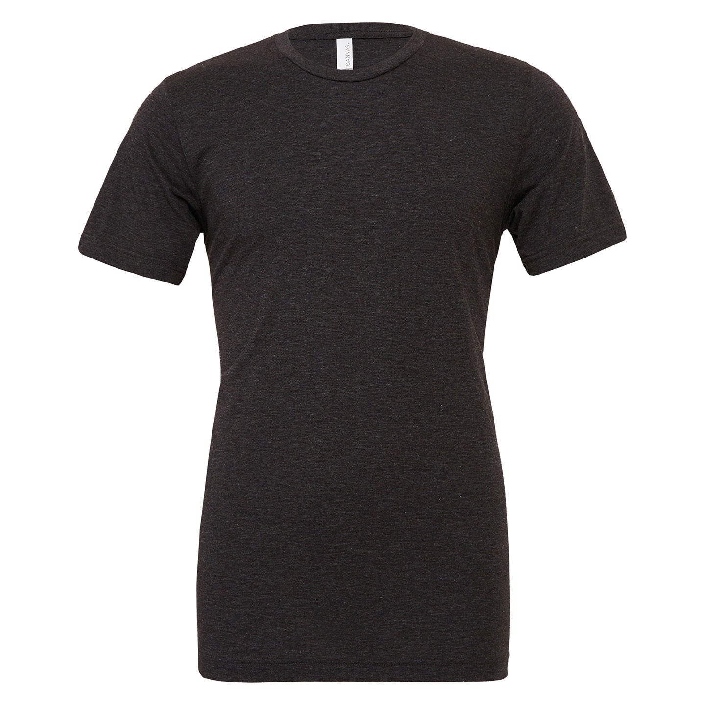 Bella Canvas Unisex Triblend Crew Neck T-Shirt - Charcoal-Black Triblend