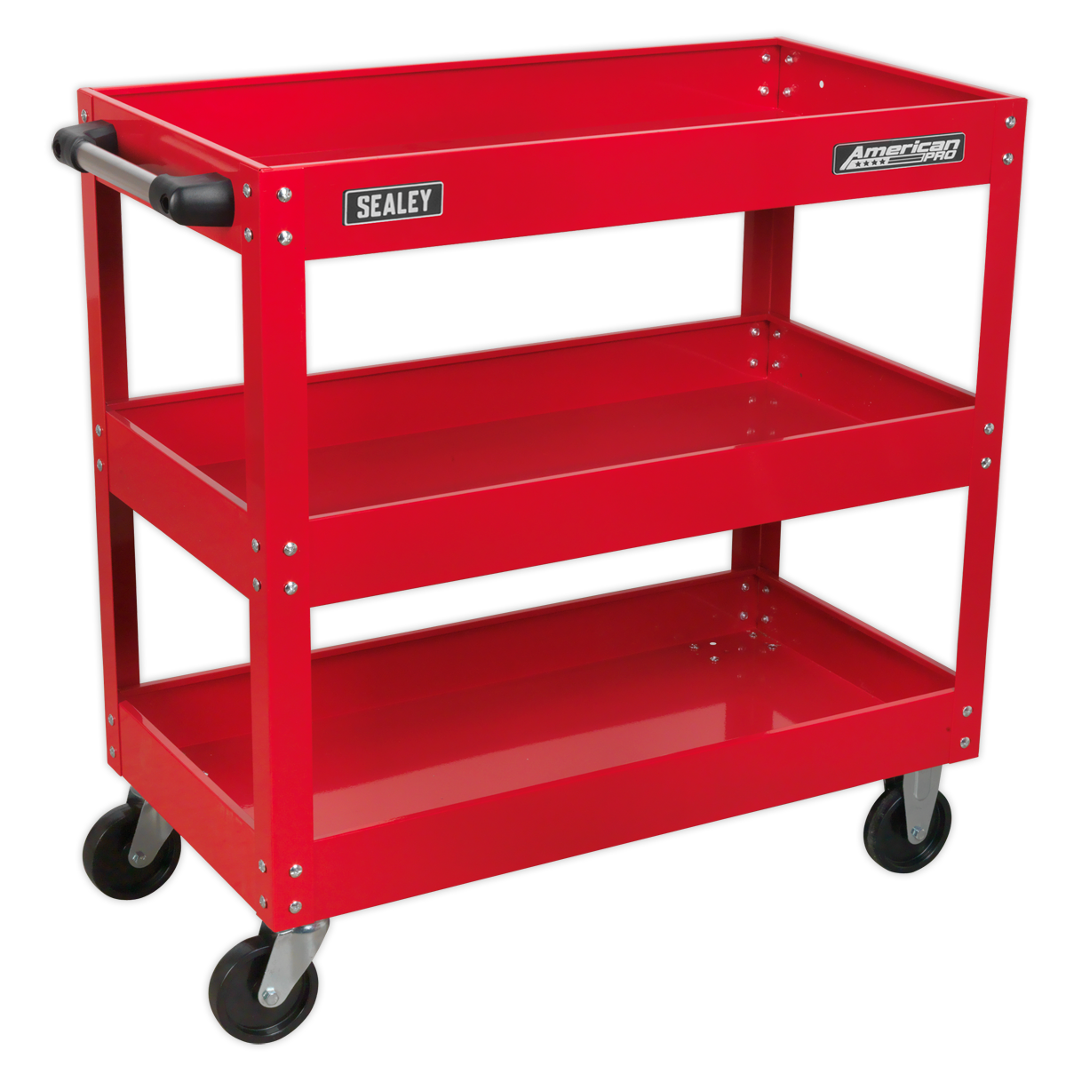 Sealey Workshop Trolley 3-Level Heavy-Duty