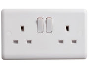 Deta Vimark Switched Socket 2-Gang 13A