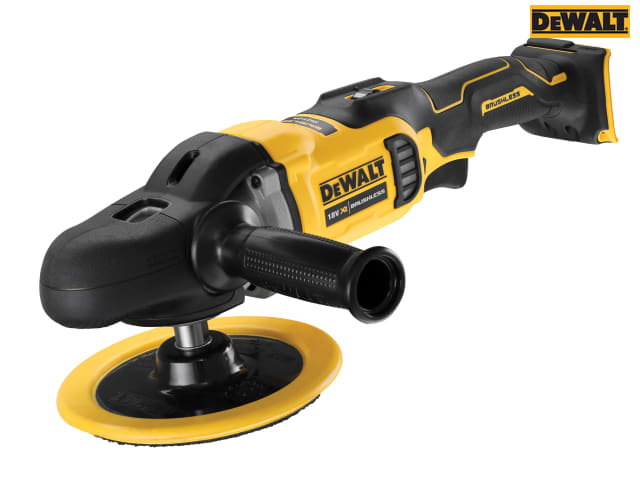 DEWALT DCM849N XR Brushless Rotary Polisher 180mm 18V Bare Unit