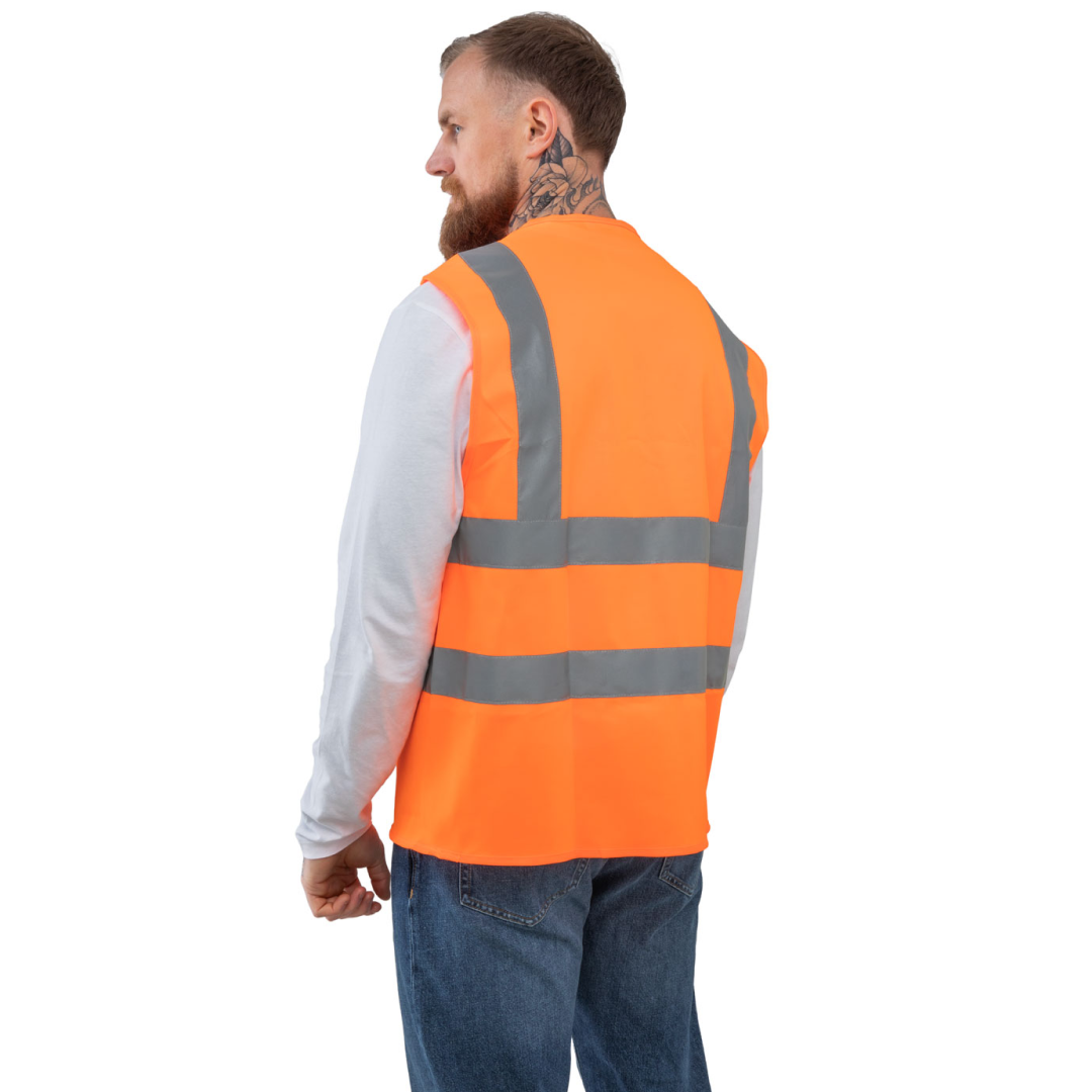 Espro High Visibility Waistcoat Velcro Fastening EN20471