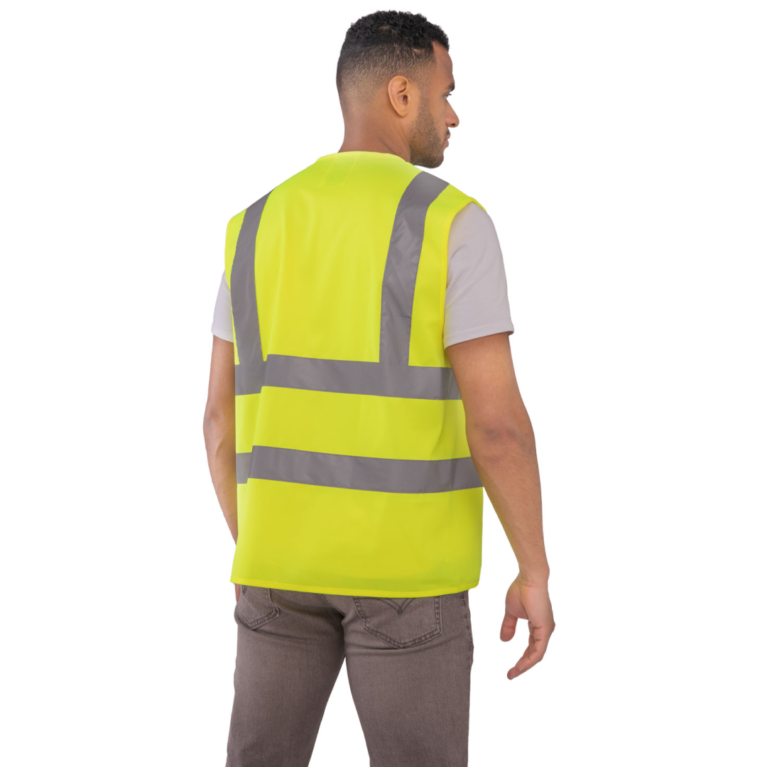 Espro High Visibility Waistcoat Velcro Fastening EN20471