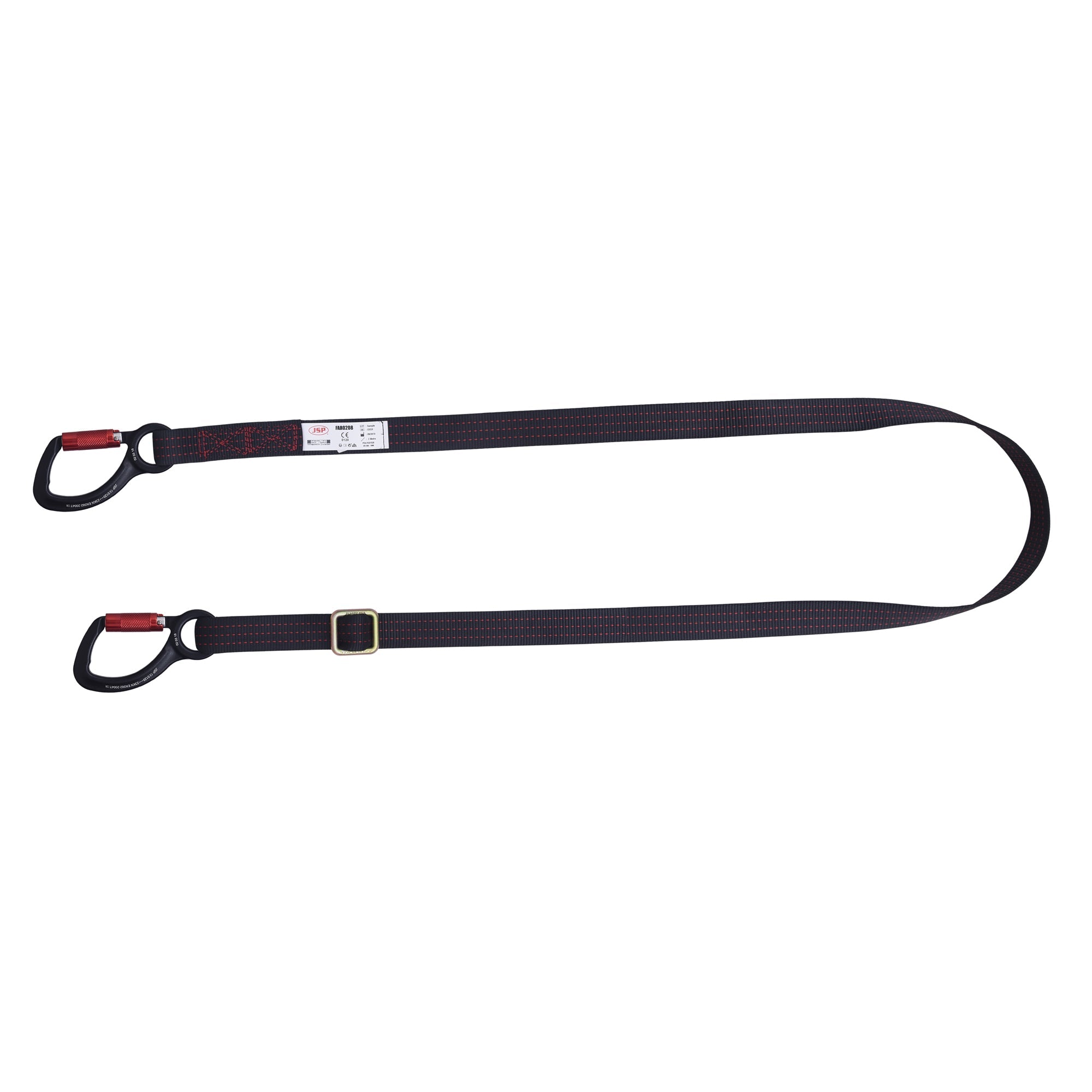 JSP Pioneer 2m Adjustable Work Positioning / Restraint Lanyard