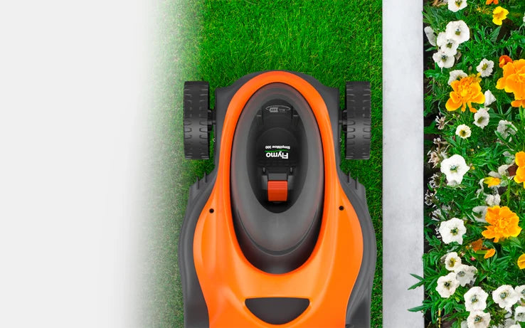 Flymo 18V SimpliMow 300 – Lightweight Cordless Mower for Small Lawns