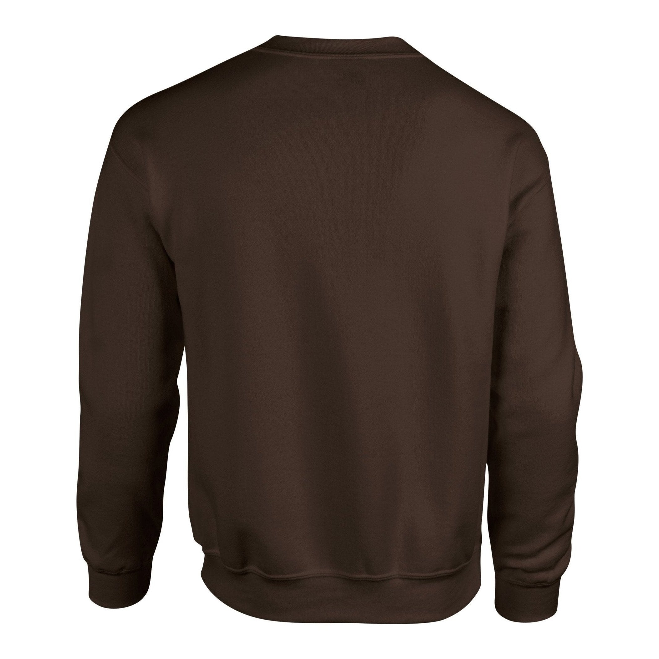 Gildan Heavy Blend Adult Crew Neck Sweatshirt - Dark Chocolate