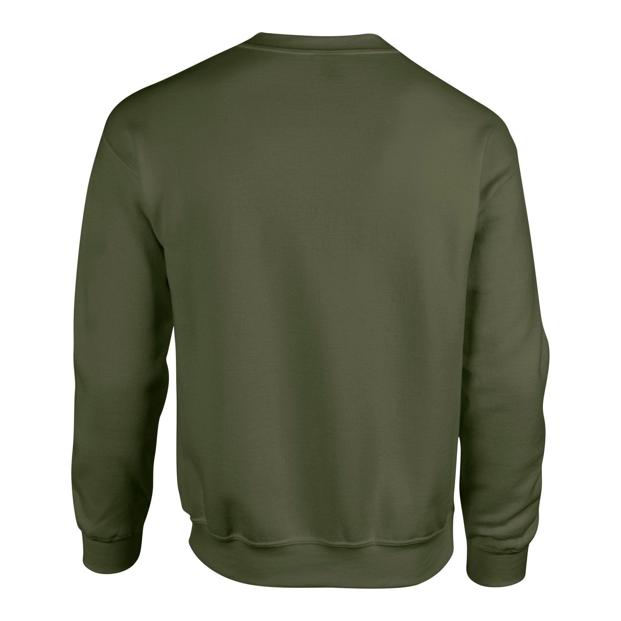 Gildan Heavy Blend Adult Crew Neck Sweatshirt - Military Green