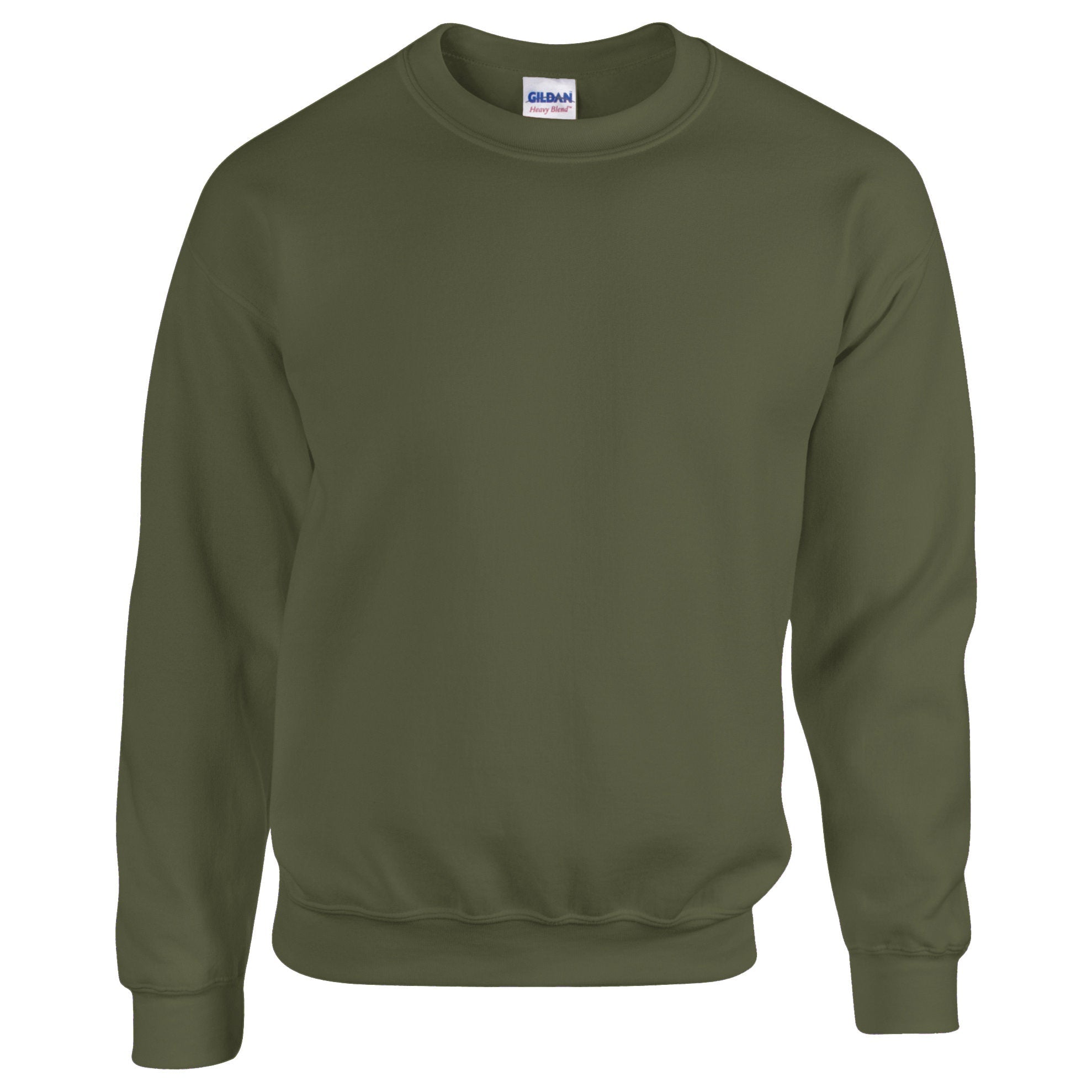 Gildan Heavy Blend Adult Crew Neck Sweatshirt - Military Green