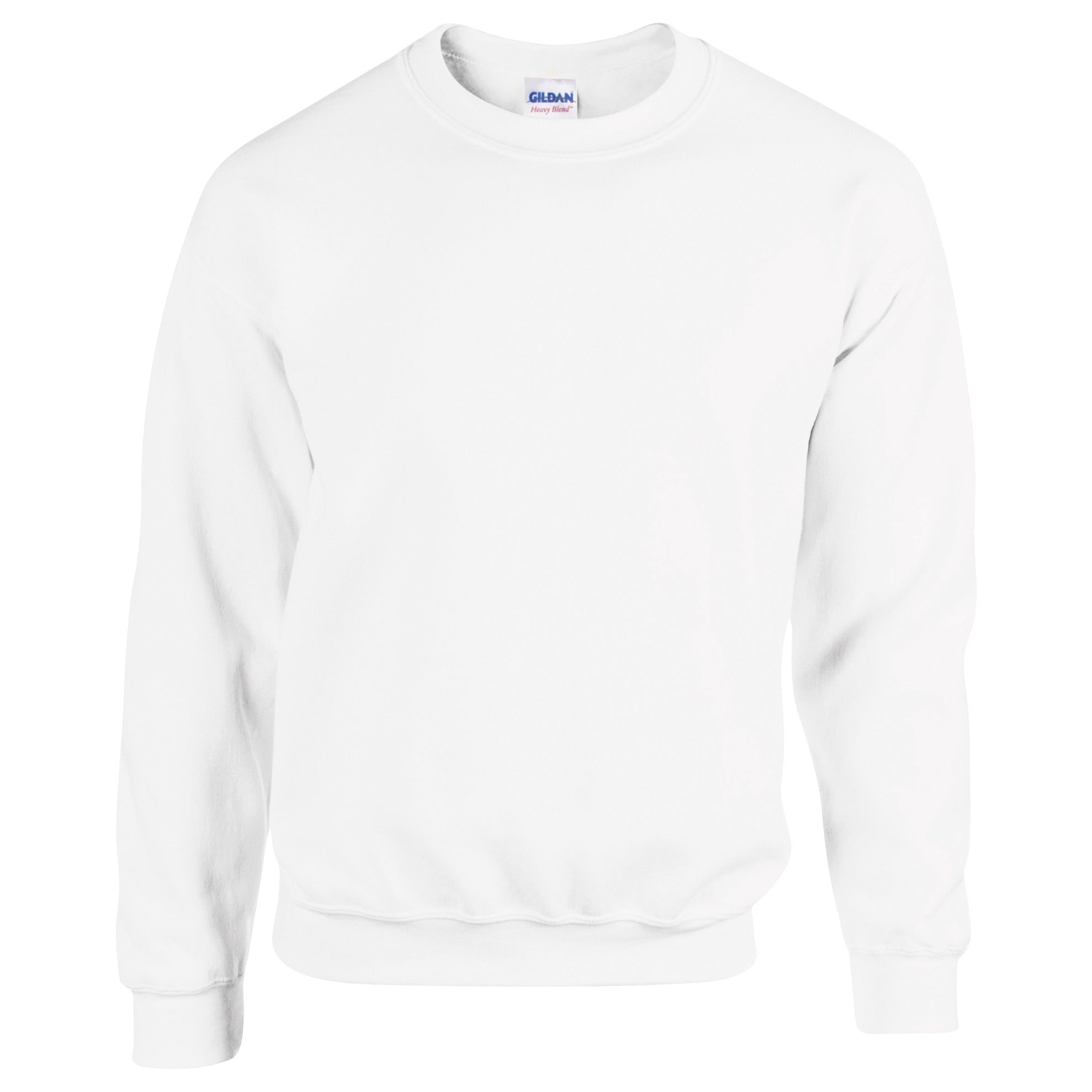 Gildan Heavy Blend Adult Crew Neck Sweatshirt - White