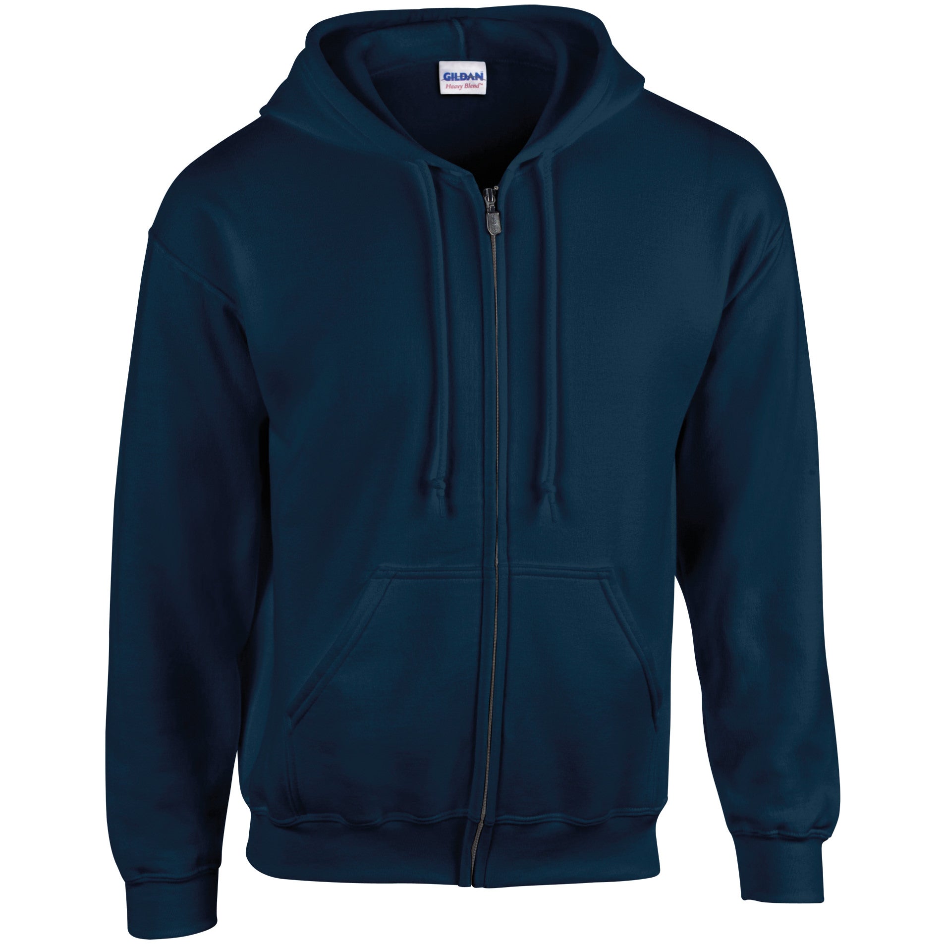 Gildan Heavy Blend Full Zip Hooded Sweatshirt - Navy