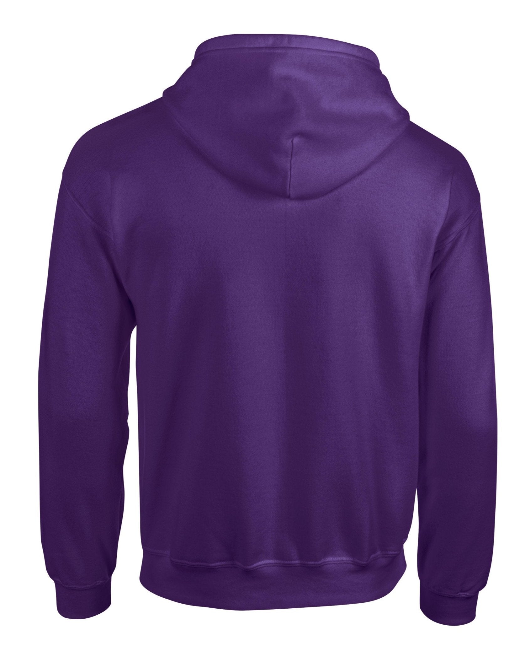 Gildan Heavy Blend Full Zip Hooded Sweatshirt - Purple