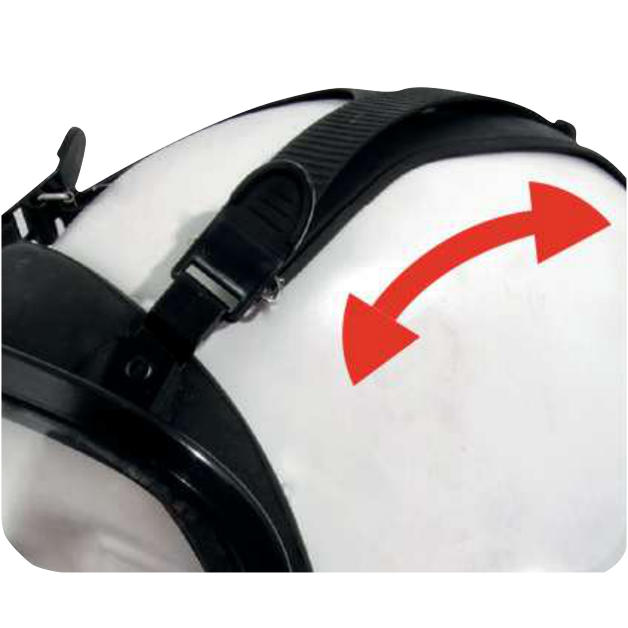 Delta Plus M9300 STRAP GALAXY – Silicone Respirator Mask with Adjustable Straps