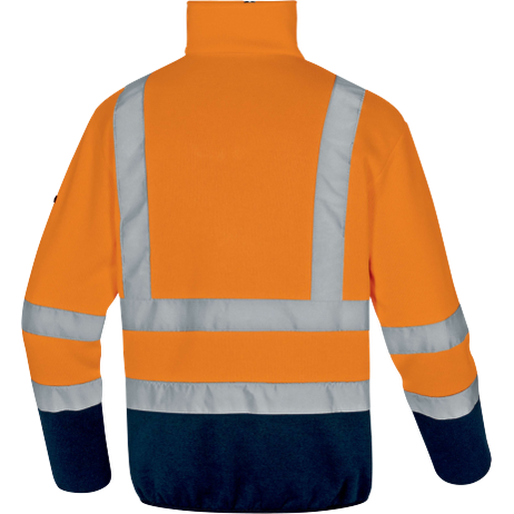 Delta Plus MARMOTHV High-Viz Trucker Sweater – Warm & Reflective
