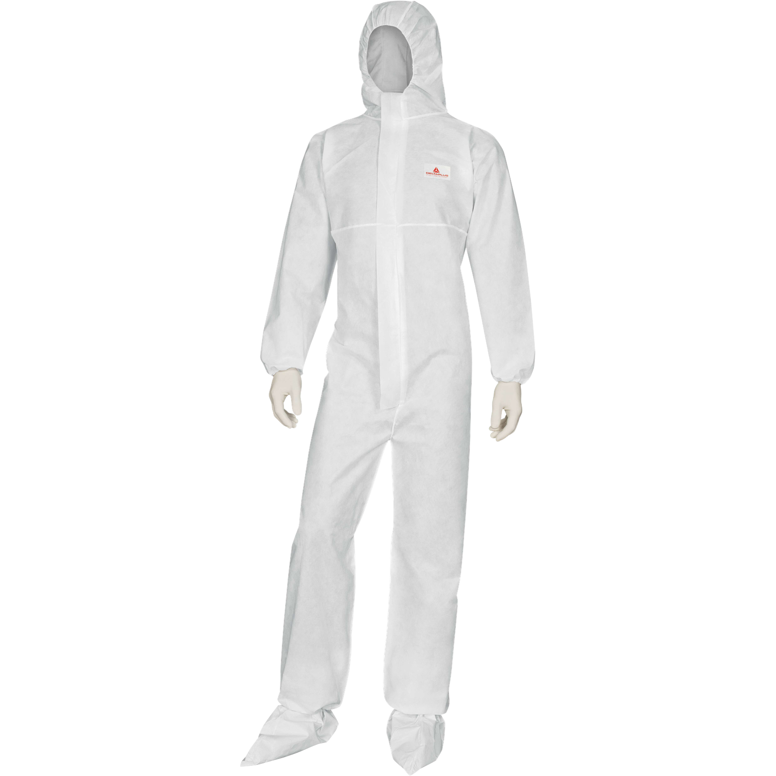 Delta Plus DT223 - Disposable Flame-Resistant Chemical Protection Coveralls – Type 5, Highly Breathable & Particle Resistant