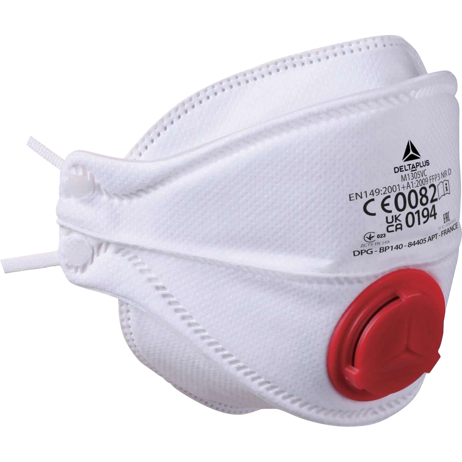 Delta Plus M1305V FFP3 Foldable Facial Filter Masks with Valve – Box of 10