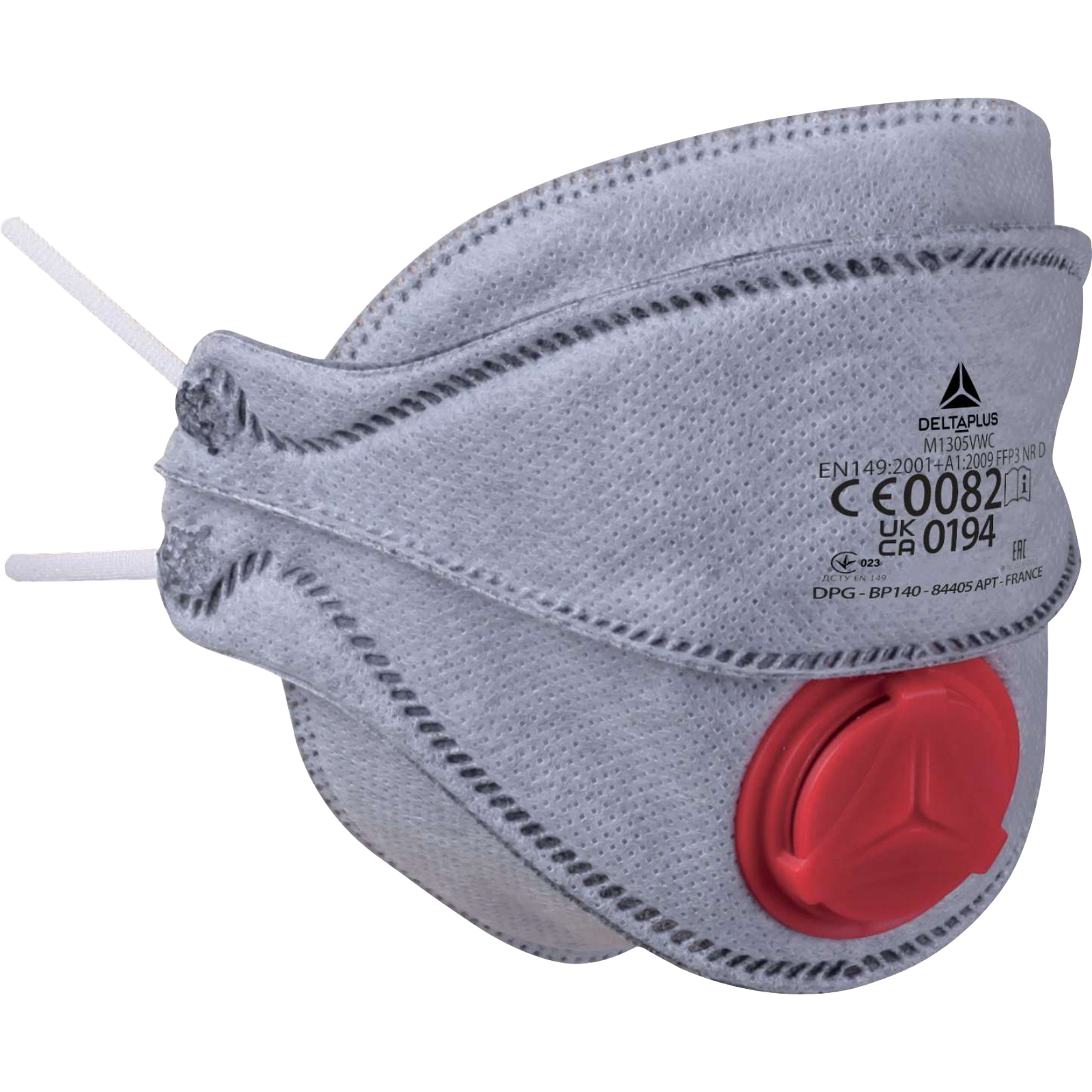 Delta Plus M1305VW FFP3 Facial Filter Masks with Activated Charcoal – Box of 10