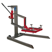 Sealey Single Post Hydraulic Motorcycle Lift 450kg Capacity