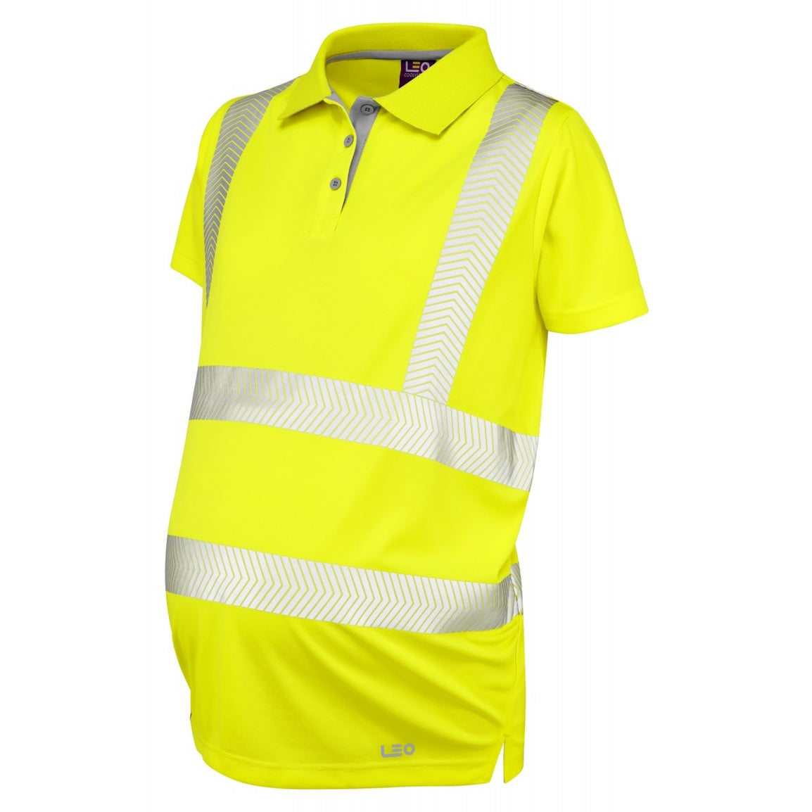 Leo Workwear LOVACOTT Leo EcoViz Performance + Maternity Polo Shirt