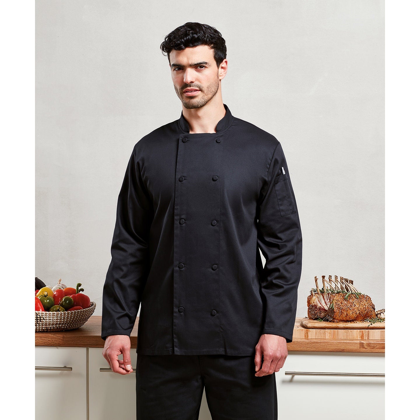 Premier Chef's Coolchecker® Long Sleeve Jacket