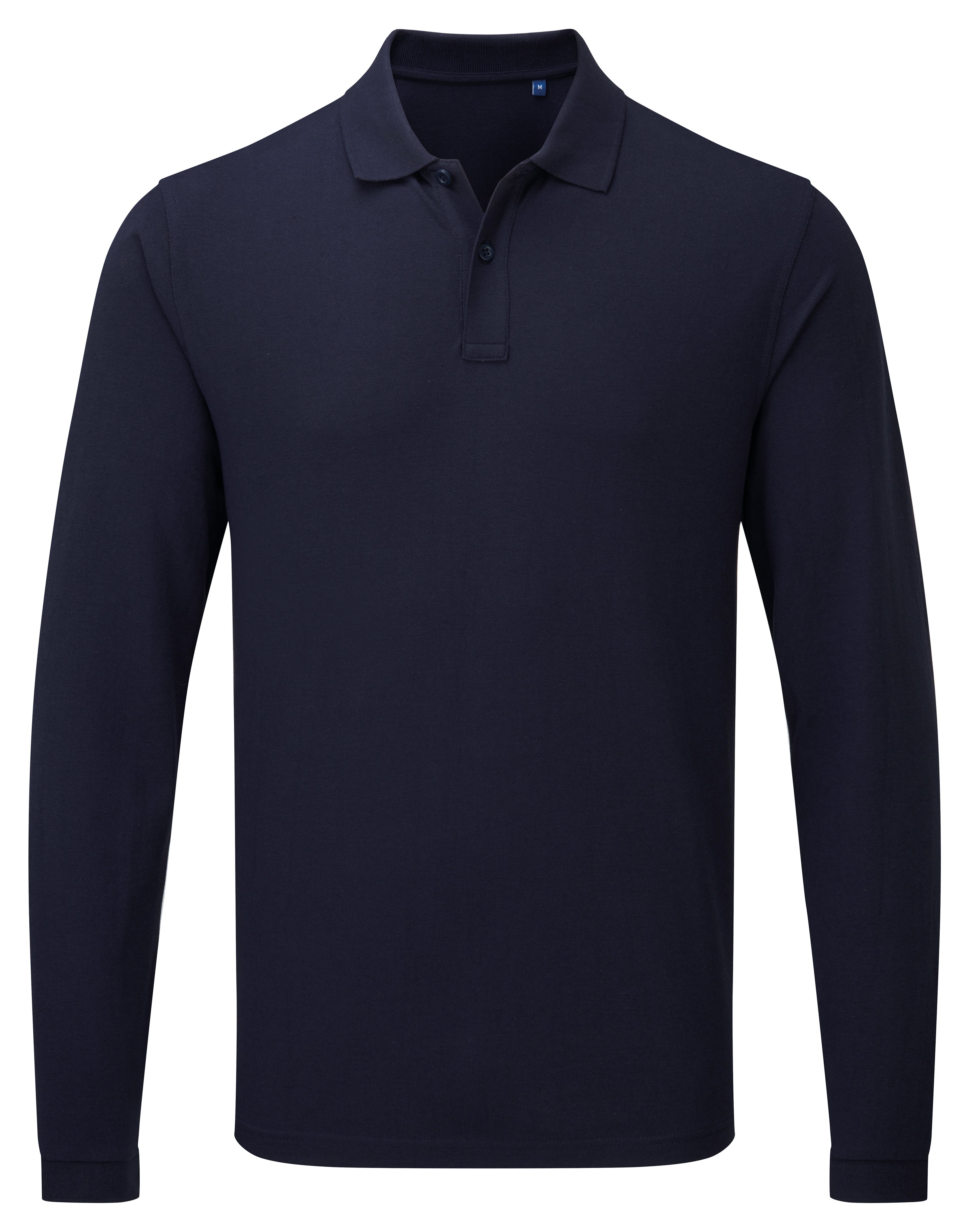 Premier Essential Unisex Long Sleeve Workwear Polo Shirt