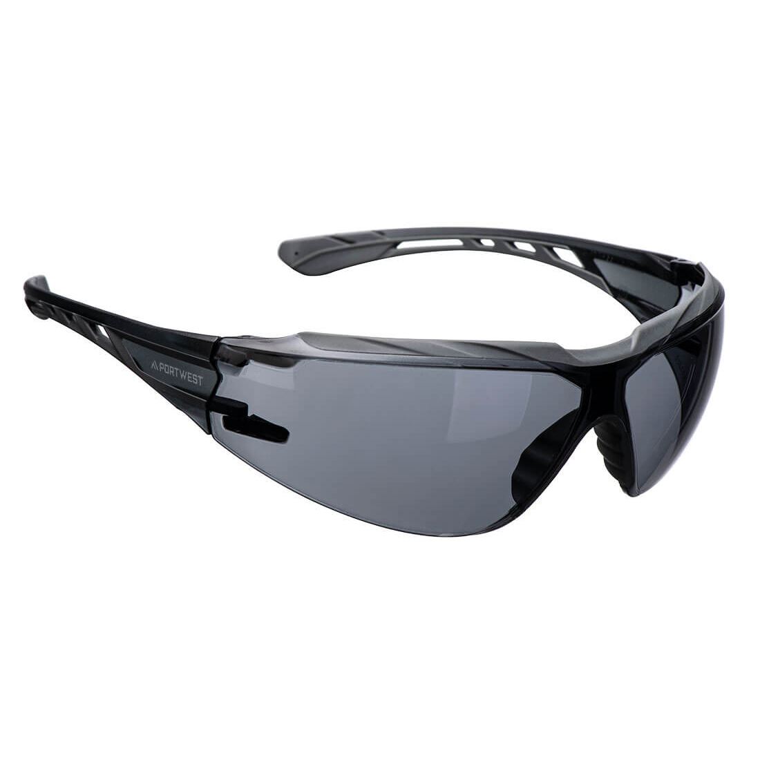 Portwest Dynamic KN Safety Glasses #colour_smoke