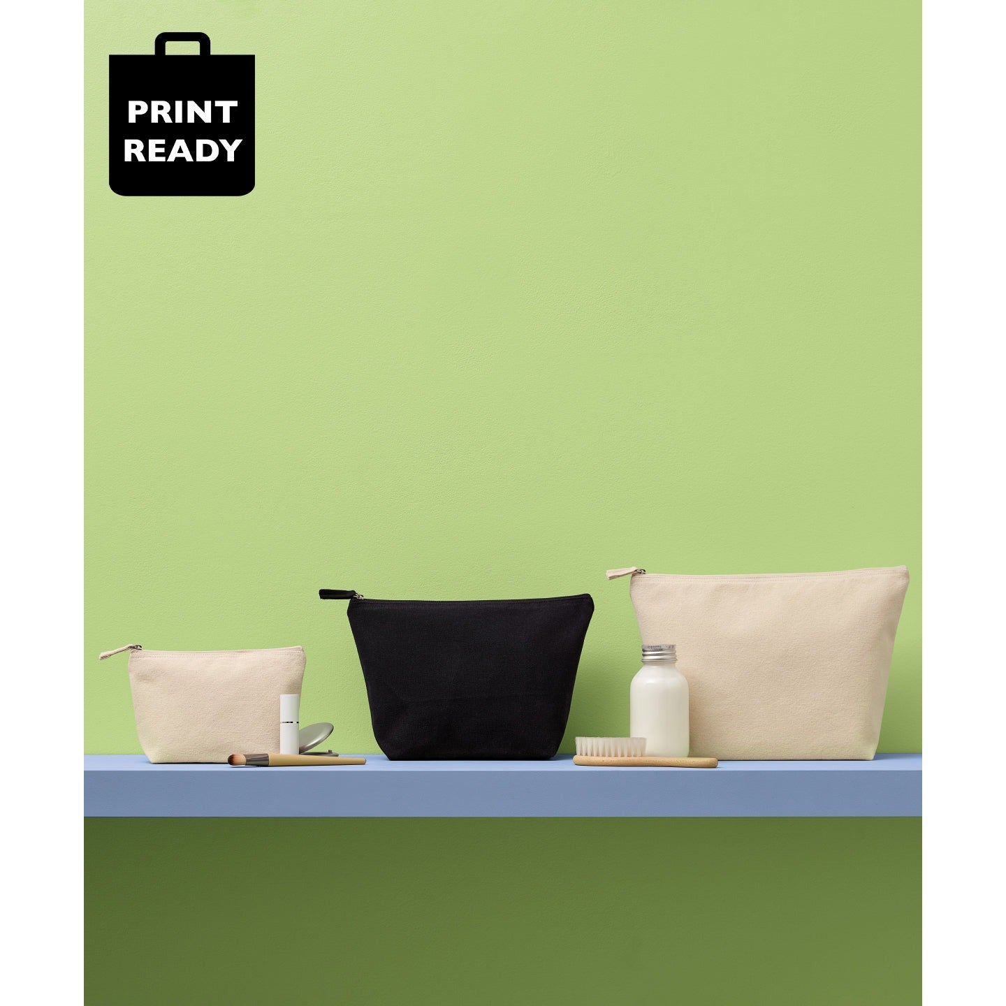 Nutshell® Recycled Luxe Canvas Accessory Bag