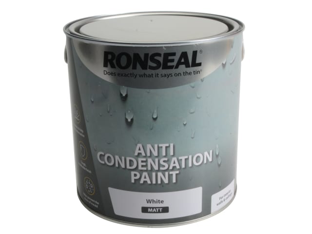 Ronseal Anti Condensation Paint White Matt 2.5 litre
