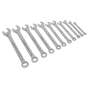 Sealey Combination Spanner Set 11pc Imperial S0857