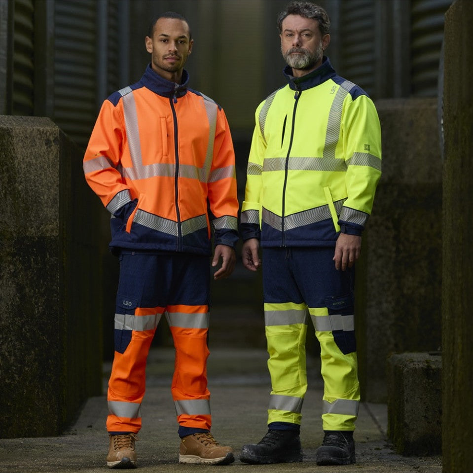 Leo Workwear BOWDEN Leo EcoViz Softshell Jacket