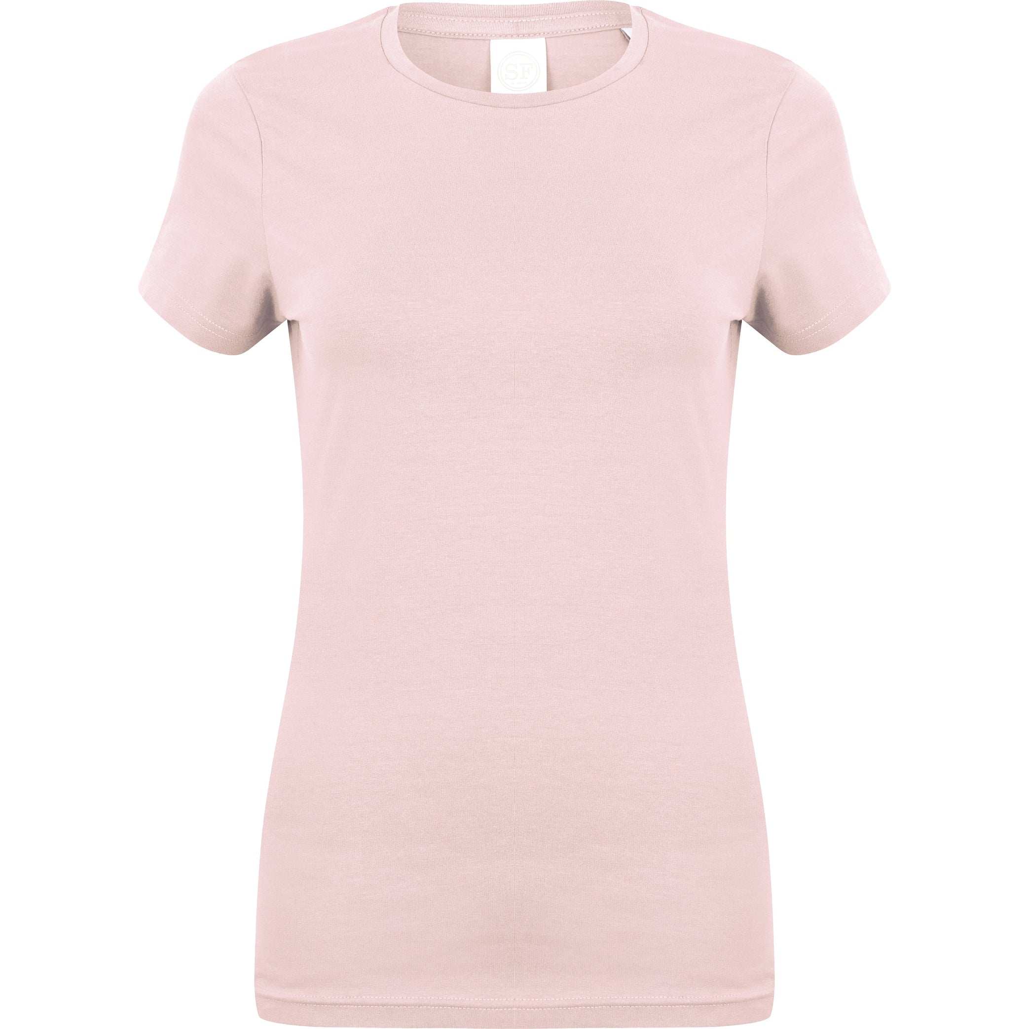 Sf Feel Good Women's Stretch T-Shirt - Baby Pink
