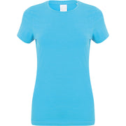 Sf Feel Good Women's Stretch T-Shirt - Surf Blue
