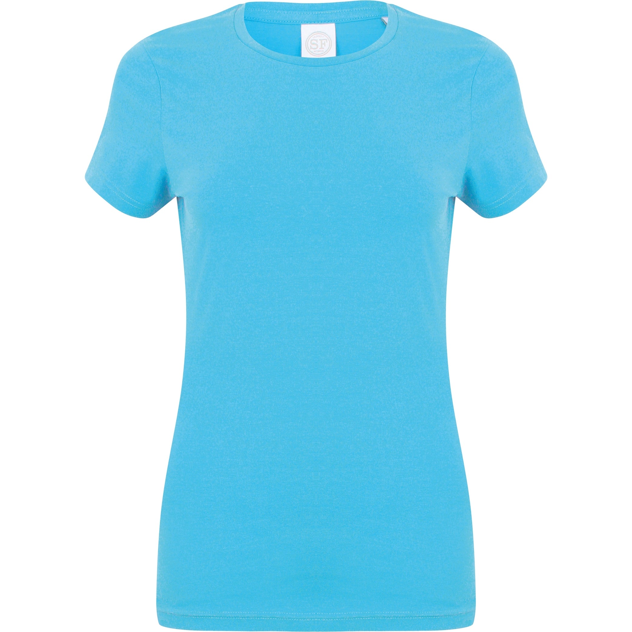 Sf Feel Good Women's Stretch T-Shirt - Surf Blue