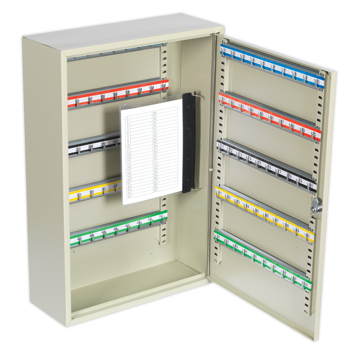 Sealey Key Cabinet 100 Key Capacity Deep