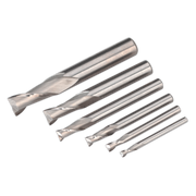 Sealey HSS End Mill Set MT2 Ø3-10mm