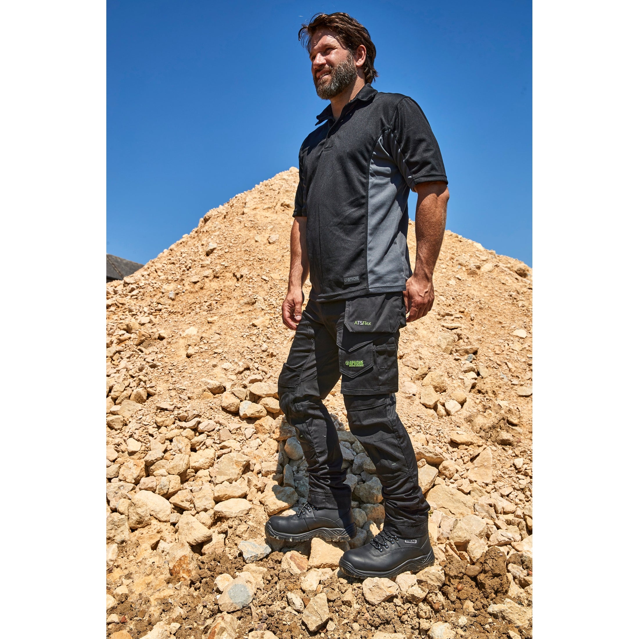 Apache Waterproof Safety Hiker Boots