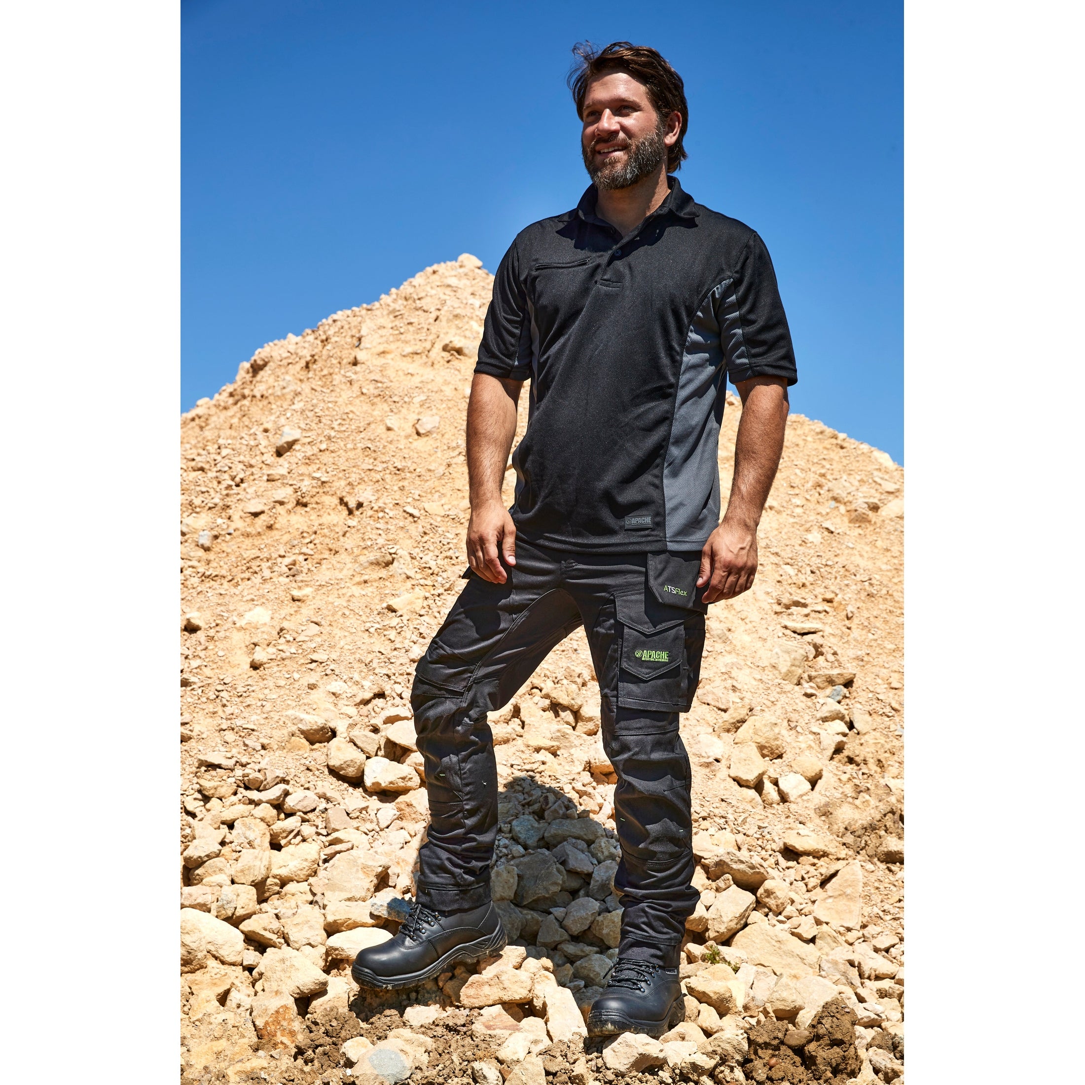 Apache Waterproof Safety Hiker Boots