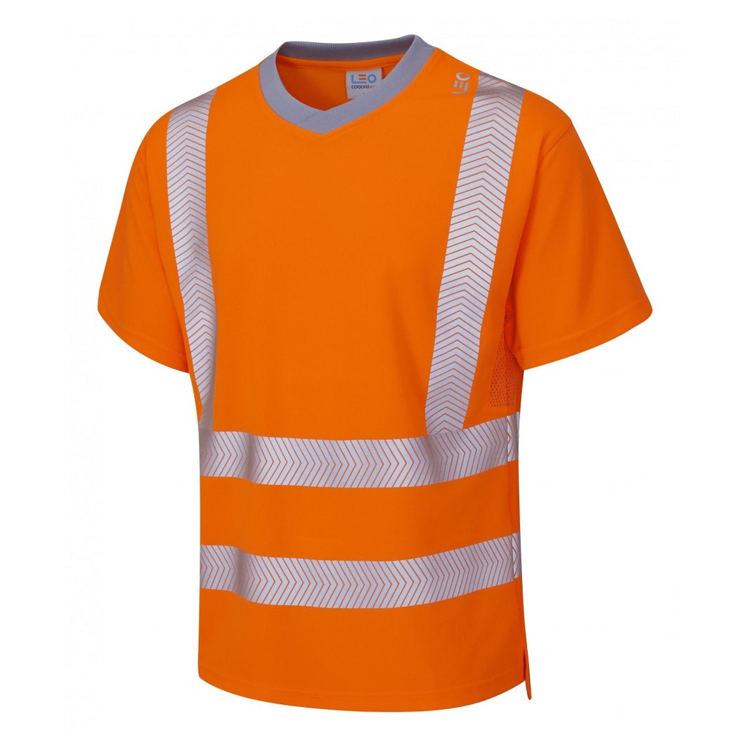 Leo Workwear LARKSTONE Leo EcoViz Performance+ T-Shirt