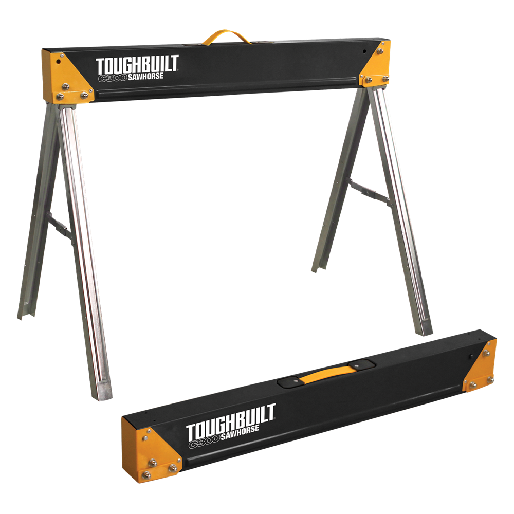 Toughbuilt 2-Pack C300 Sawhorses / Jobsite Tables