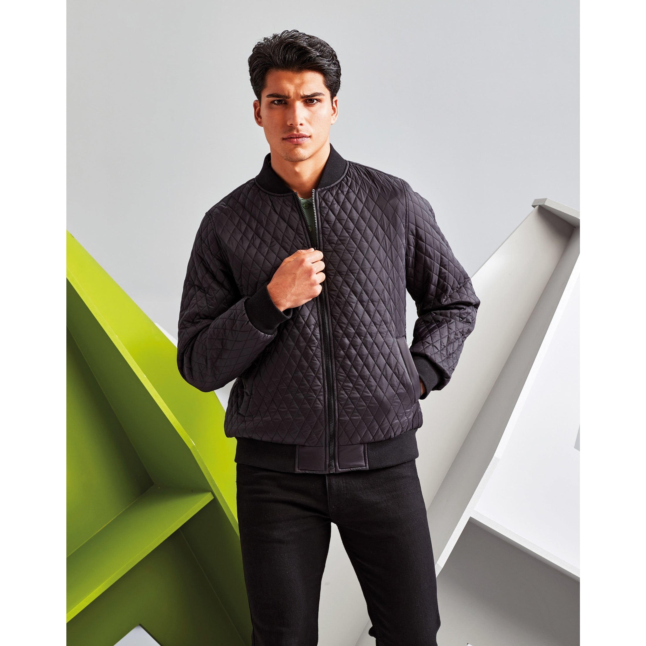 2786 Quilted Flight Jacket