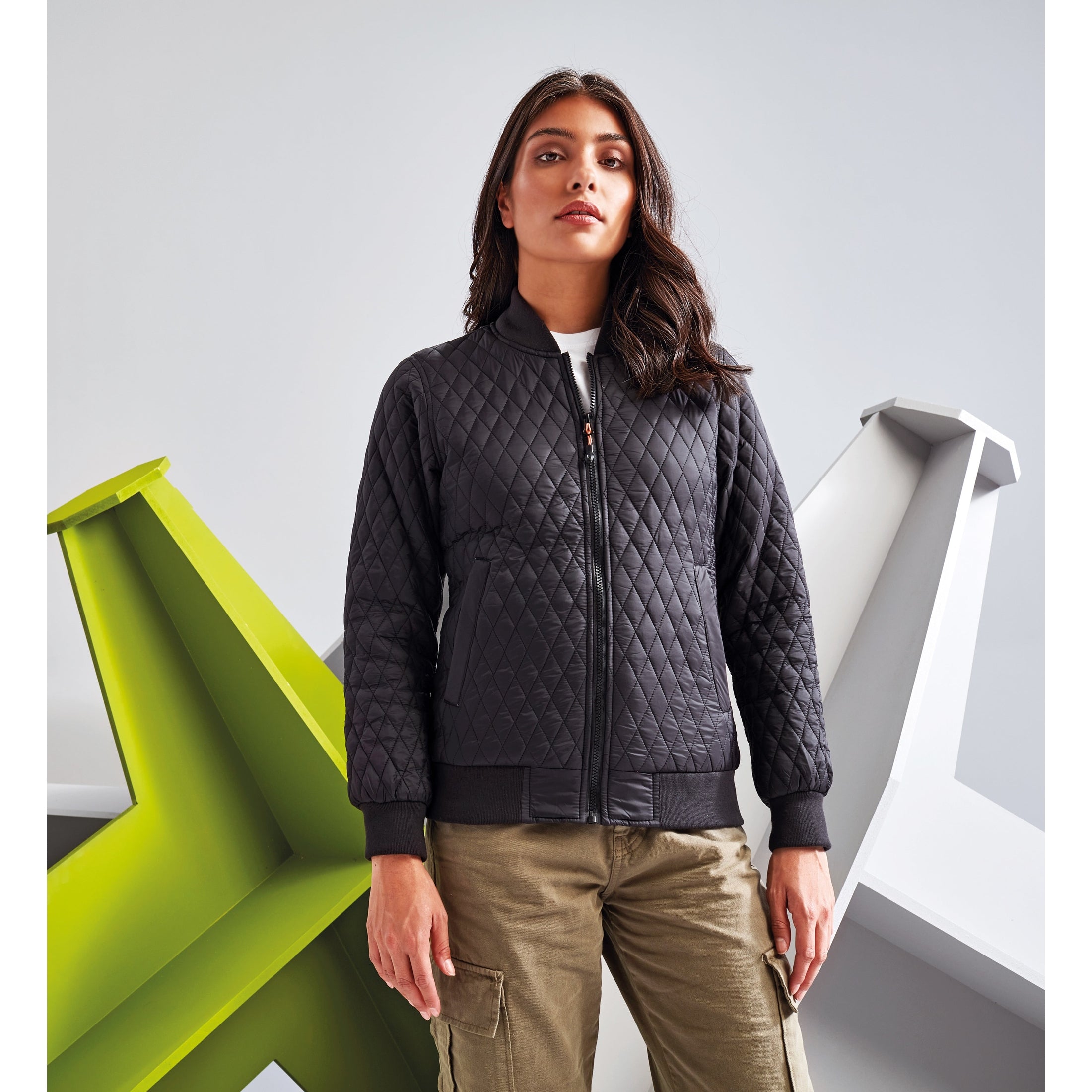2786 Women's Quilted Flight Jacket
