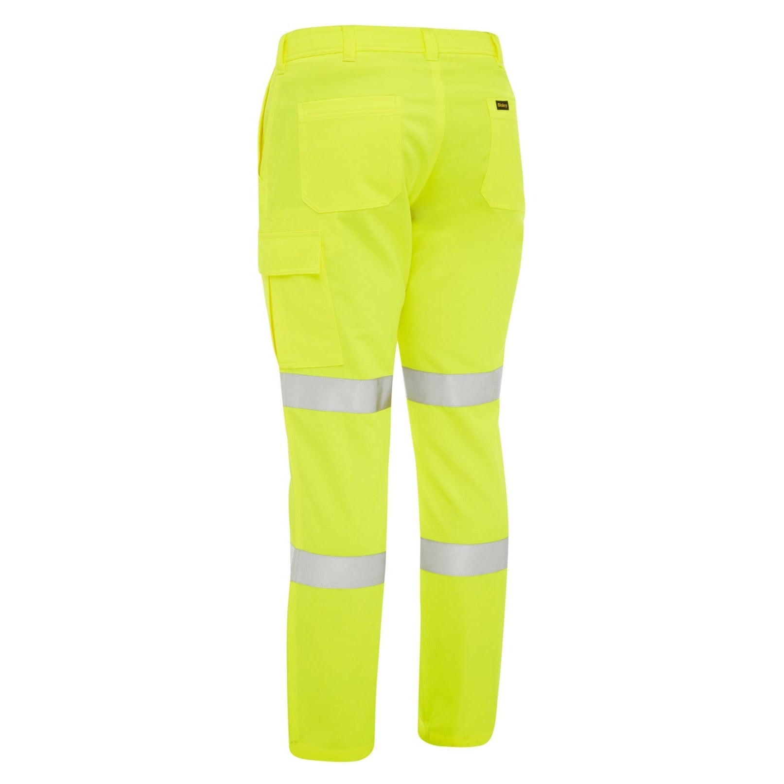 Bisley Taped Hi-Vis Biomotion Cargo Pant #colour_yellow